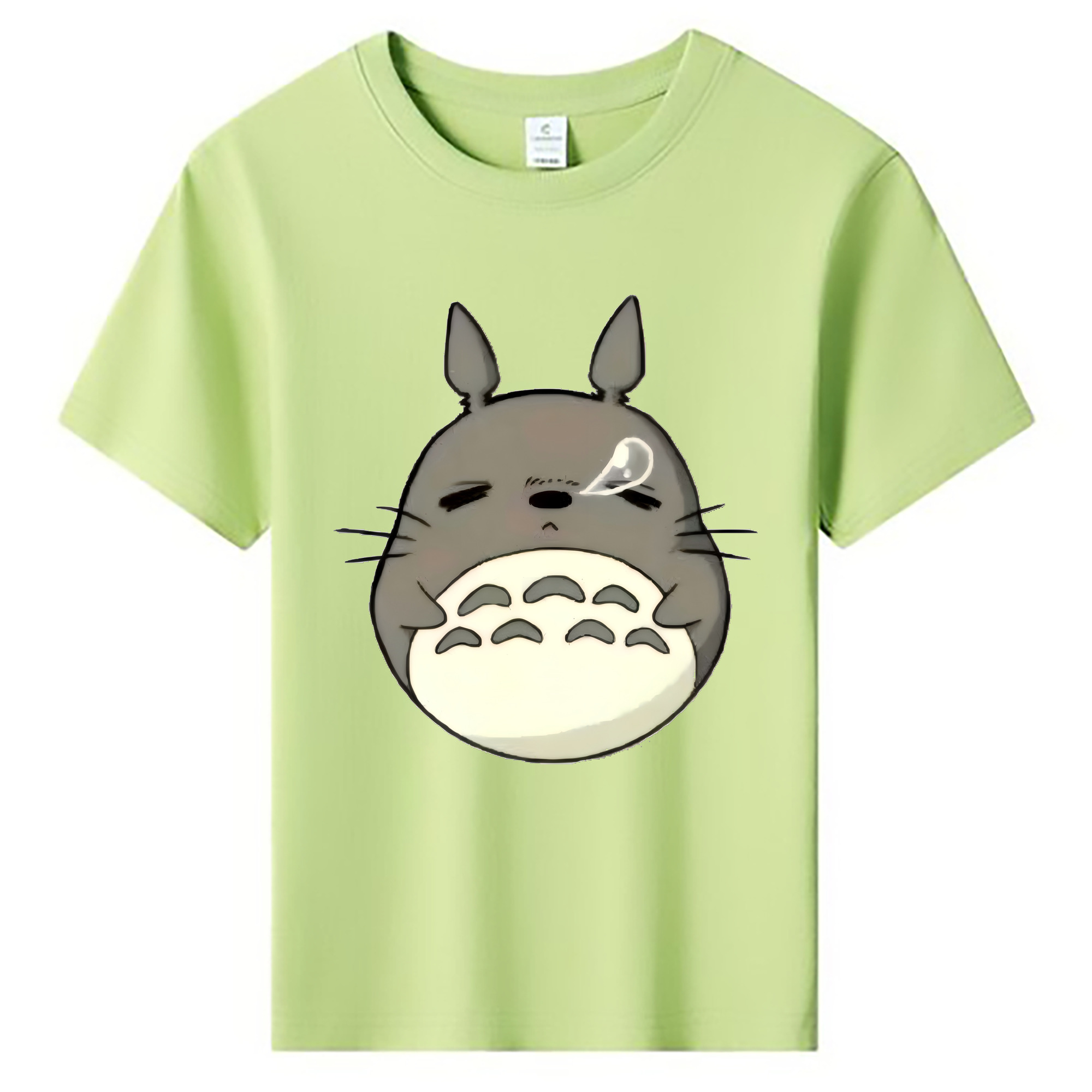 （画像用） となりのトトロ 草壁メイ 草壁サツキ My Neighbor Totoro Satsuki Kusakabe Mei Kusakabe 綿100％キッズTシャツ（フロントプリント）